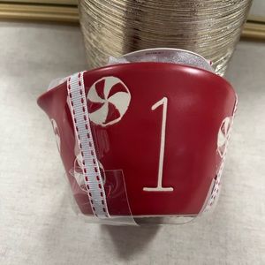 NWT Rae Dunn peppermint measuring cups